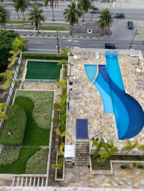 Lindo apartamento com Terraço Gourmet no Guarujá